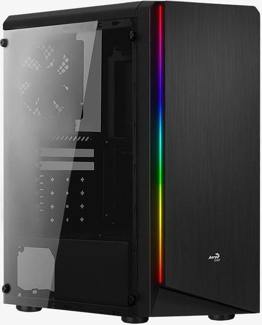 AeroCool PC Gehäuse Rift Mid-Tower Schwarz (Window Kit)