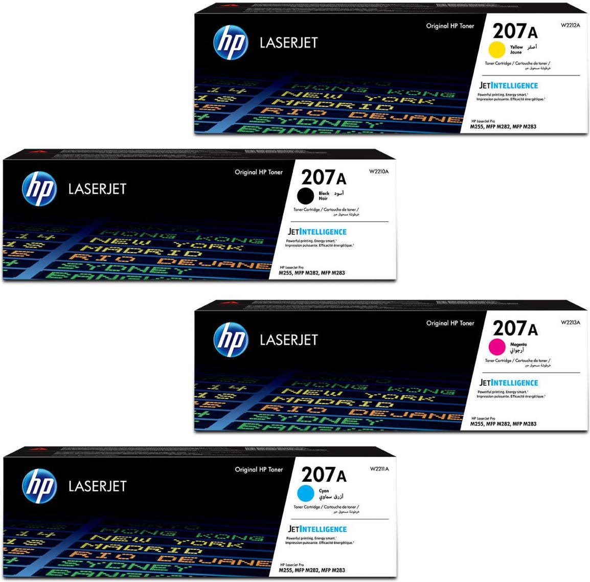 HP Original 207A Toner - 4er Multipack (W2211A, W2213A, W2212A, W2210A)