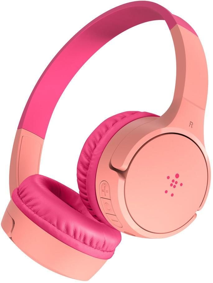 Belkin SoundForm Mini - On-Ear Kopfhörer für Kinder, pink