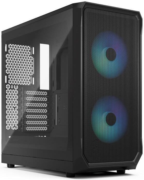 Fractal Design Focus 2 - RGB Black TG Clear Tint