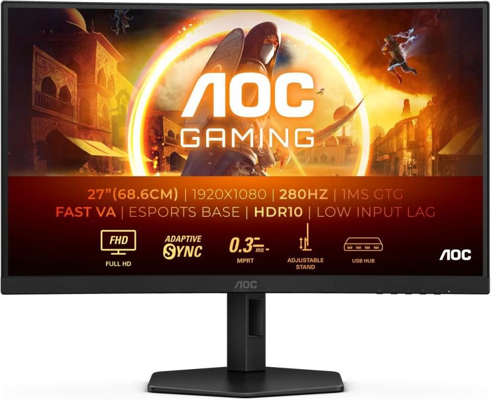 Thumbnail - 0 AOC C27G4ZXU Curved Gaming-Monitor 68,6 cm (27")