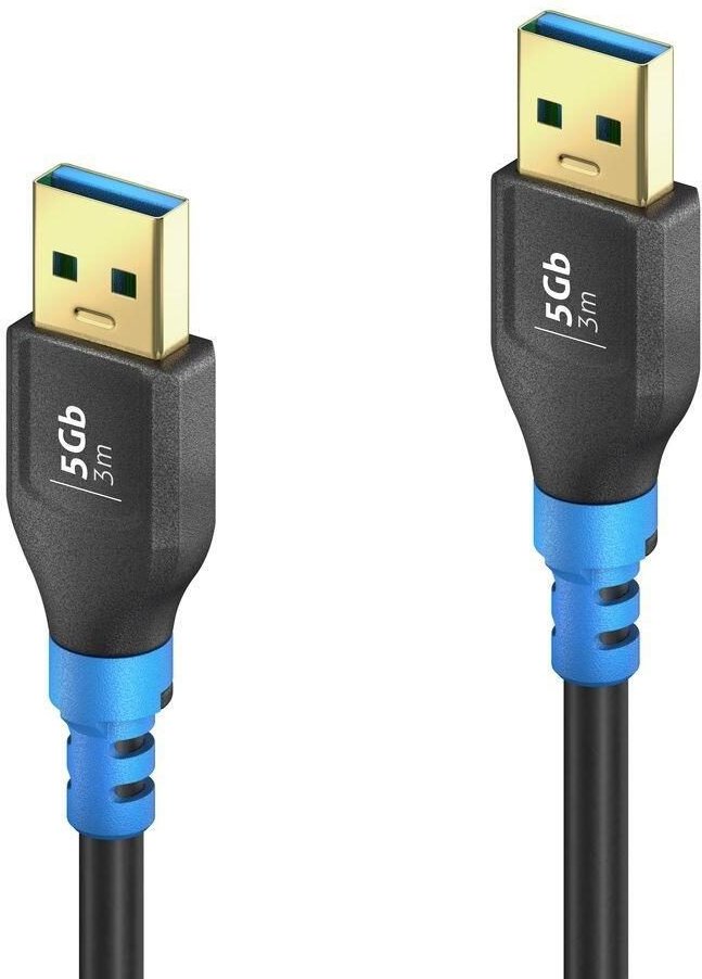 Thumbnail - PureLink FlexInstall USB-A auf USB-A Kabel USB 3.0 5Gbps 3.00m