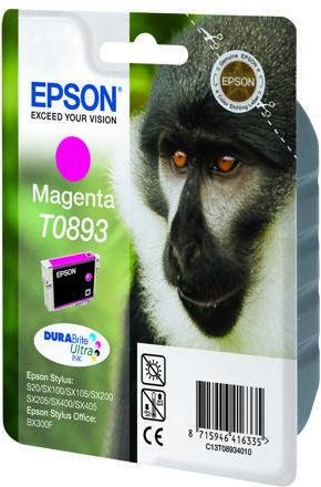 Thumbnail - Epson Original T0893 Druckerpatrone magenta 155 Seiten 4ml (C13T08934011)