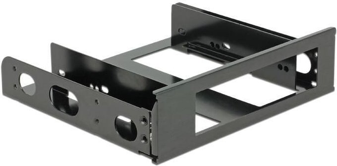 DeLOCK Laufwerksschachtadapter - 5,25" bis 3,5" - Schwarz