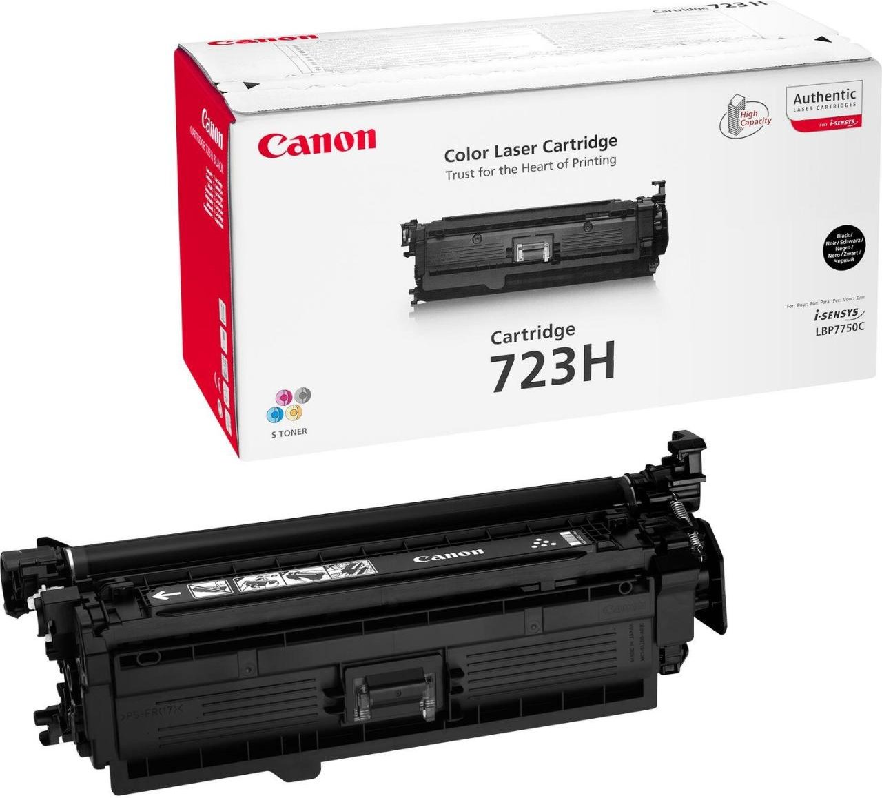 Canon Original Toner 723HBK schwarz hohe Ergiebigkeit 10.000 Seiten (2645B002)