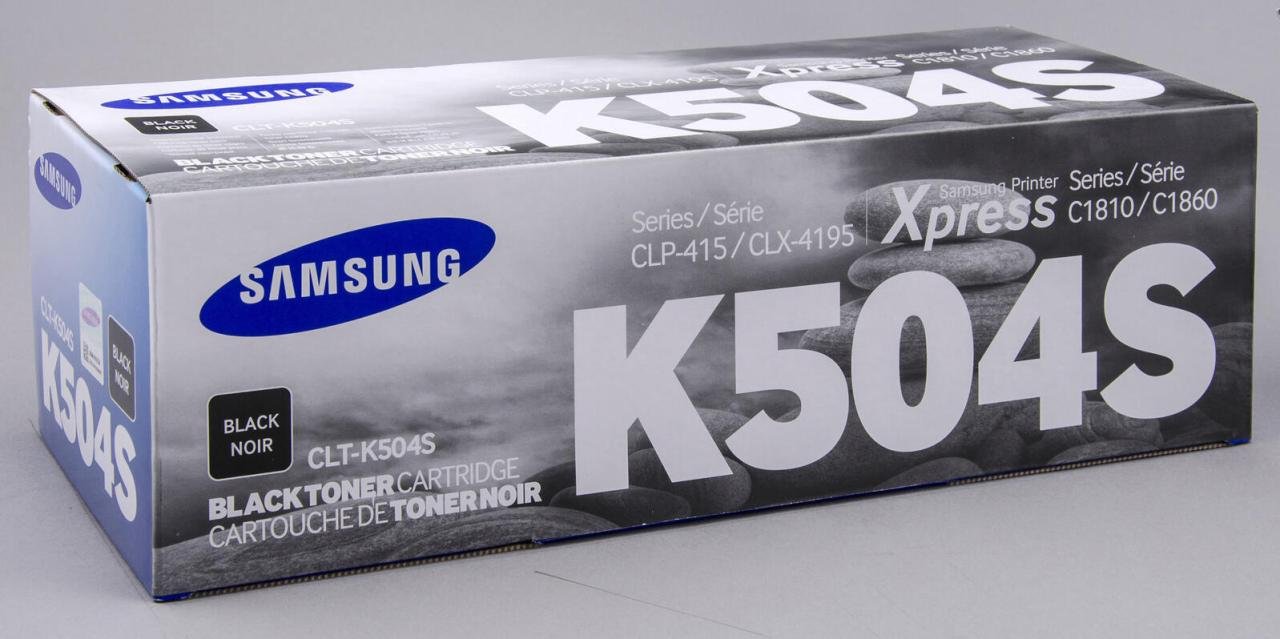 SL-C1860FW HP Original CLT-K504S Toner schwarz 2.500 Seiten (CLT-K504S/ELS) für CLP-415N/NW, CLX-4195FN/FW/N, Xpress SL-...