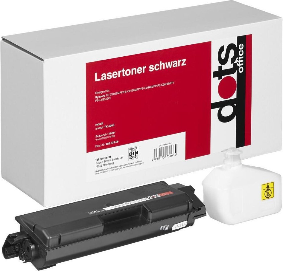 Thumbnail - dots Toner kompatibel zu Kyocera TK-590K schwarz