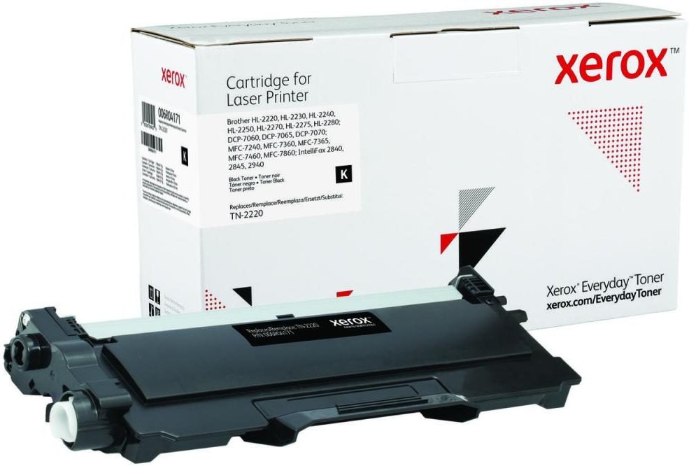 Thumbnail - Xerox Everyday Toner - Schwarz - 2600 Seiten, Alternative zu Brother TN2220 ( 006R04171 )