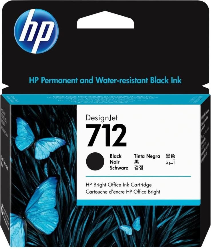 Thumbnail - HP Original 712 Druckerpatrone - schwarz (3ED71A)