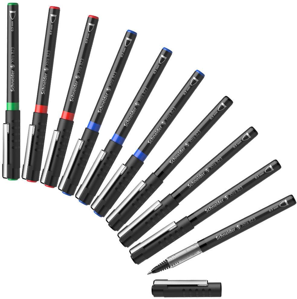 Schneider XTRA 823 Tintenroller 0.3 mm Mehrfarbig