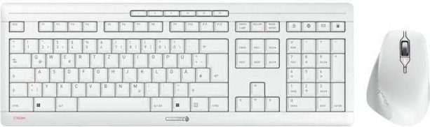 CHERRY Stream Desktop-Set Comfort, DE-Layout White