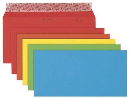 ELCO Briefumschläge DIN lang ohne Fenster haftklebend