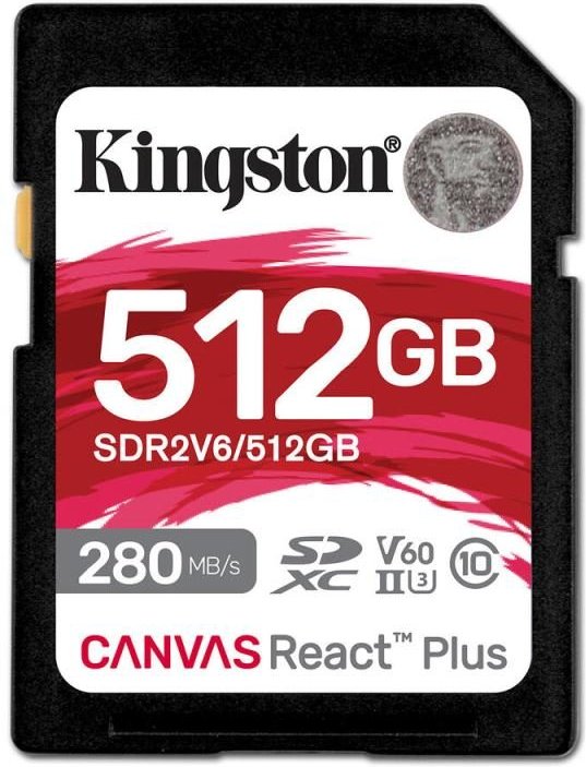 Kingston Canvas React Plus Speicherkarte 512 GB