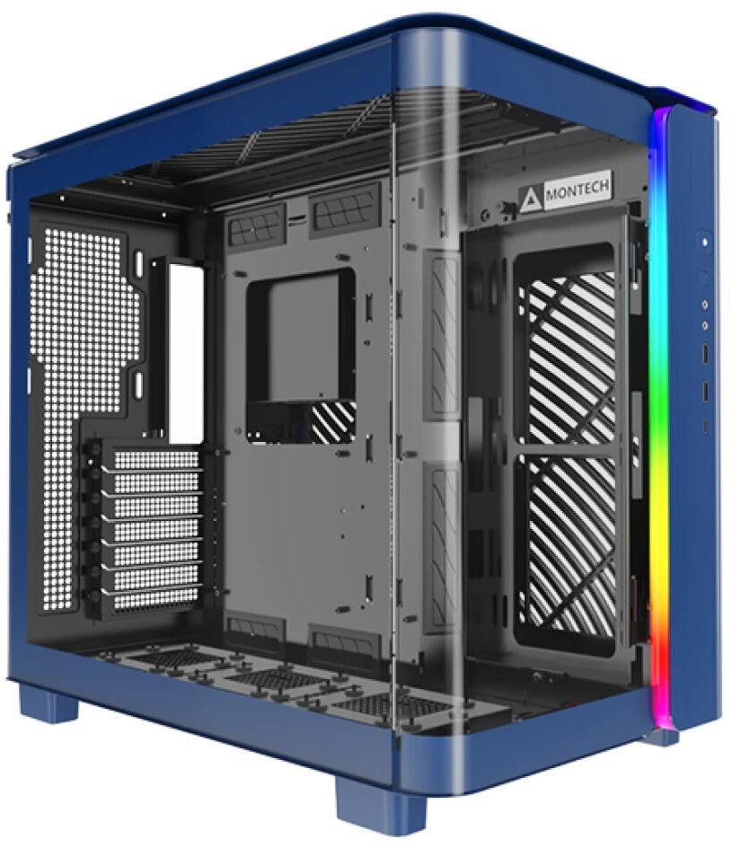 Montech PC Gehäuse King 95 Mid-Tower Blau