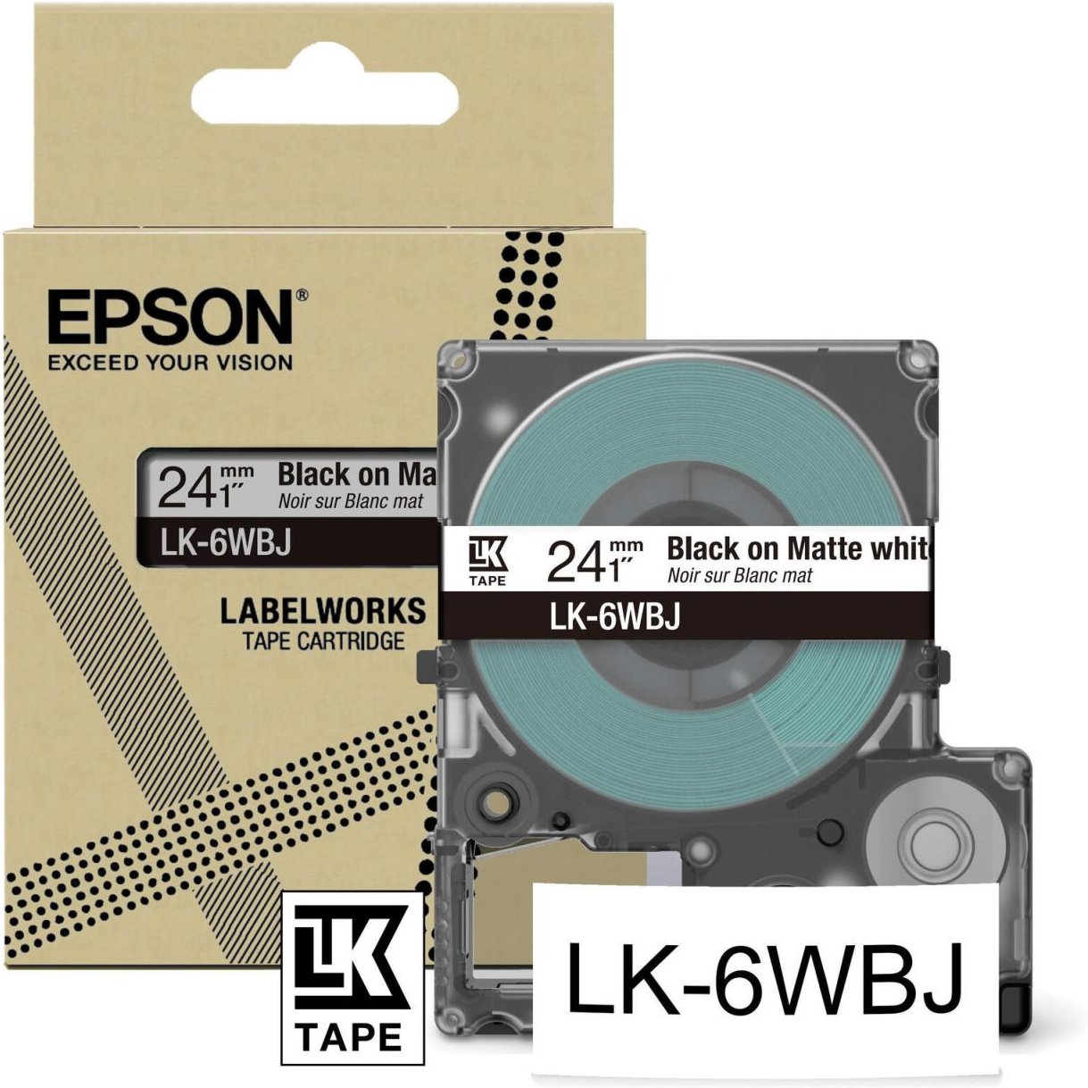 EPSON Band LK-6WBJ 24 mm