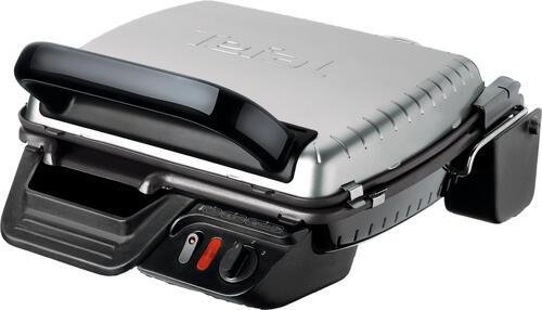 Tefal Ultra Compact Classic 2in1 Kontaktgrill, silber/schwarz