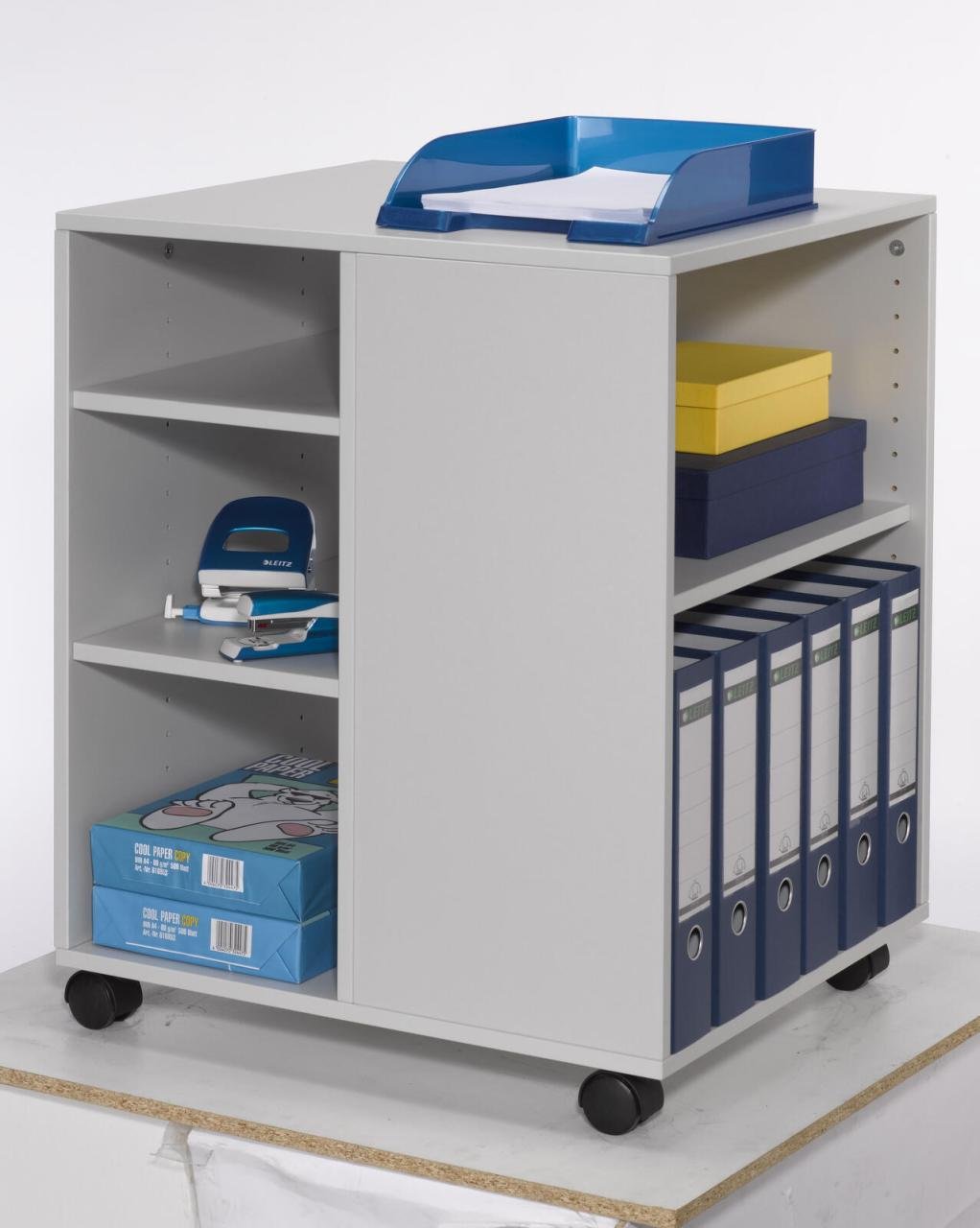 Thumbnail - DURABLE Bürowagen 52,8 x 59,2 x 74,8 cm lichtgrau