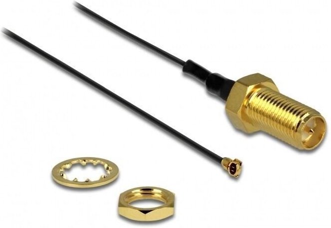 DeLOCK Antennenkabel SMA zu MFH 4 20cm