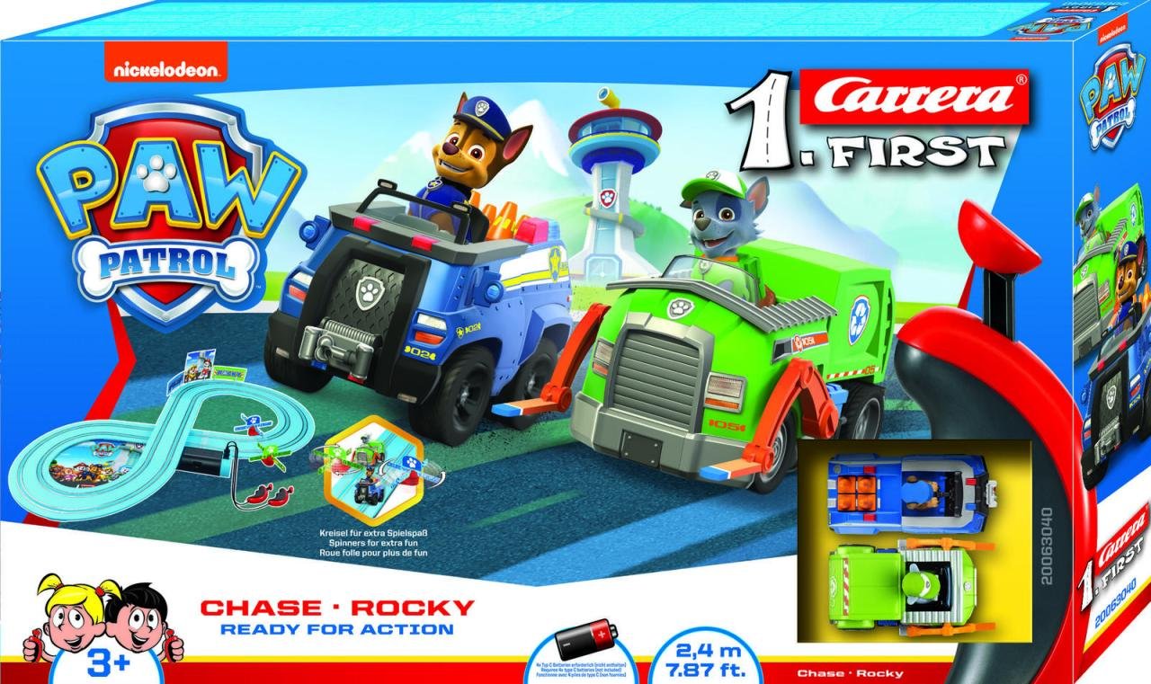 Carrera® PAW Patrol - Ready for Action Autorennbahn