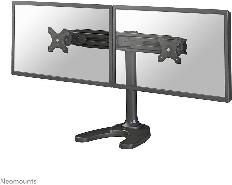 Neomounts FPMA-D700DD Tischhalterung für zwei Flachbildschirme bis 30" (76 cm).