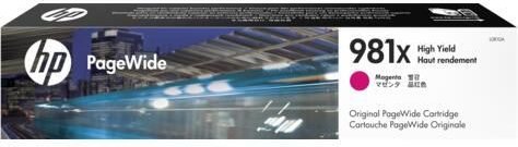 HP Original 981X Druckerpatrone magenta 10.000 Seiten (L0R10A)