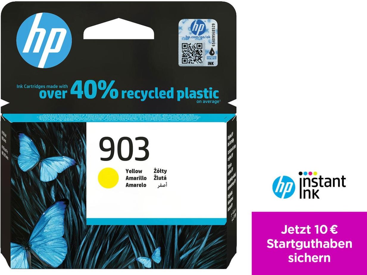 HP Original 903 Druckerpatrone - gelb (T6L95AE)