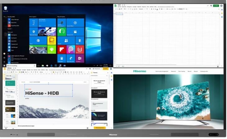 Hisense 75WR6BE interaktives Touchdisplay 190,5 cm (75")