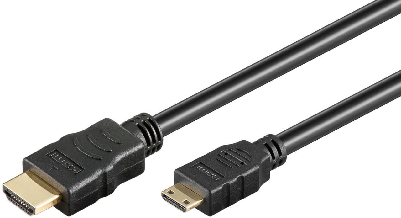 goobay HDMI A/Mini HDMI Kabel 31933 3 m