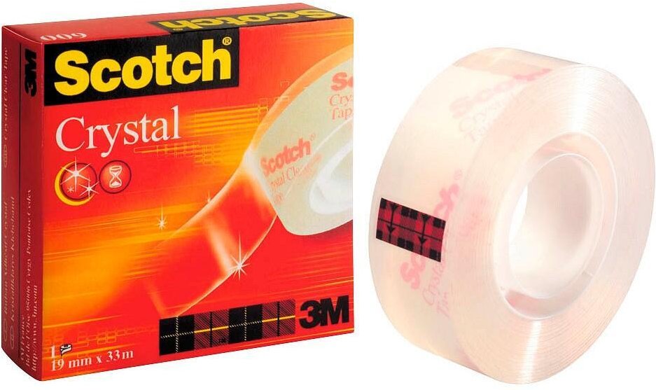 Scotch Crystal Klebefilm 19 mm x 33 m kristall-klar