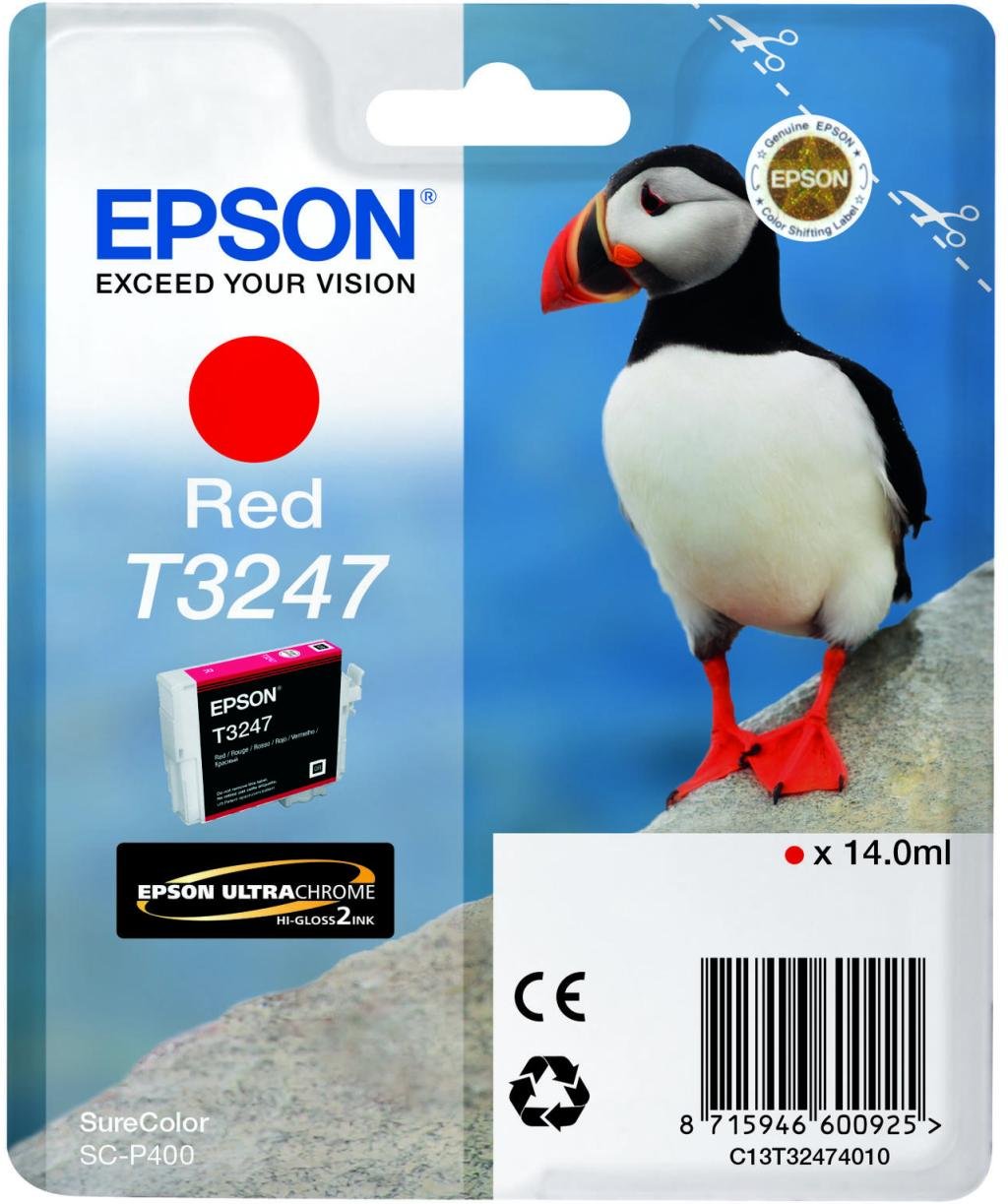 Epson Original T3247 Druckerpatrone rot 14ml (C13T32474010)