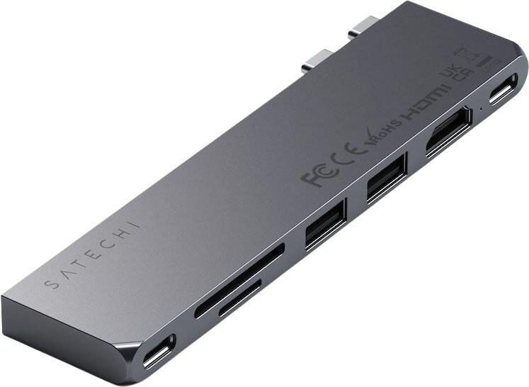 SATECHI Multiport-Adapter USB-C Slim