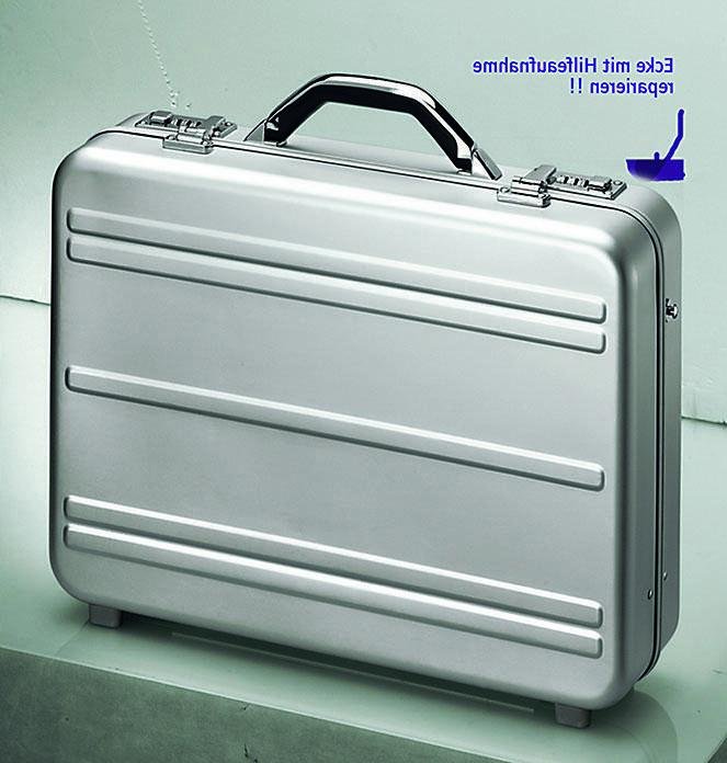 ALUMAXX Aktenkoffer MERCATO silber bis 43,2 cm (17 Zoll)