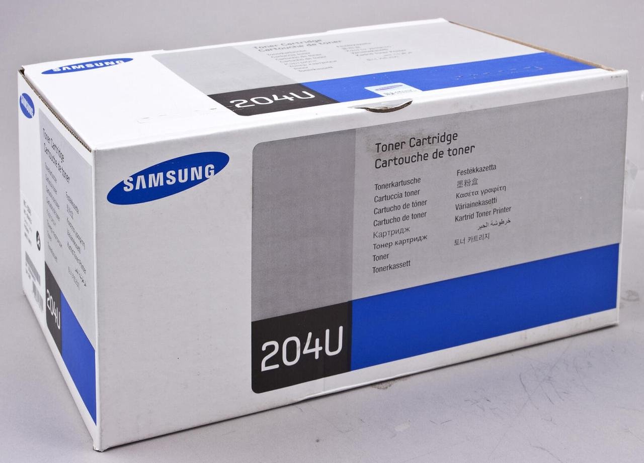 HP Original MLT-D204U Toner schwarz 15.000 Seiten (MLT-D204U/ELS) für ProXpress M4025ND/NX, M4075FR/FX