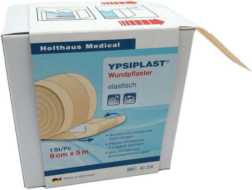 Holthaus Medical Pflaster 6 cm x 5 m beige