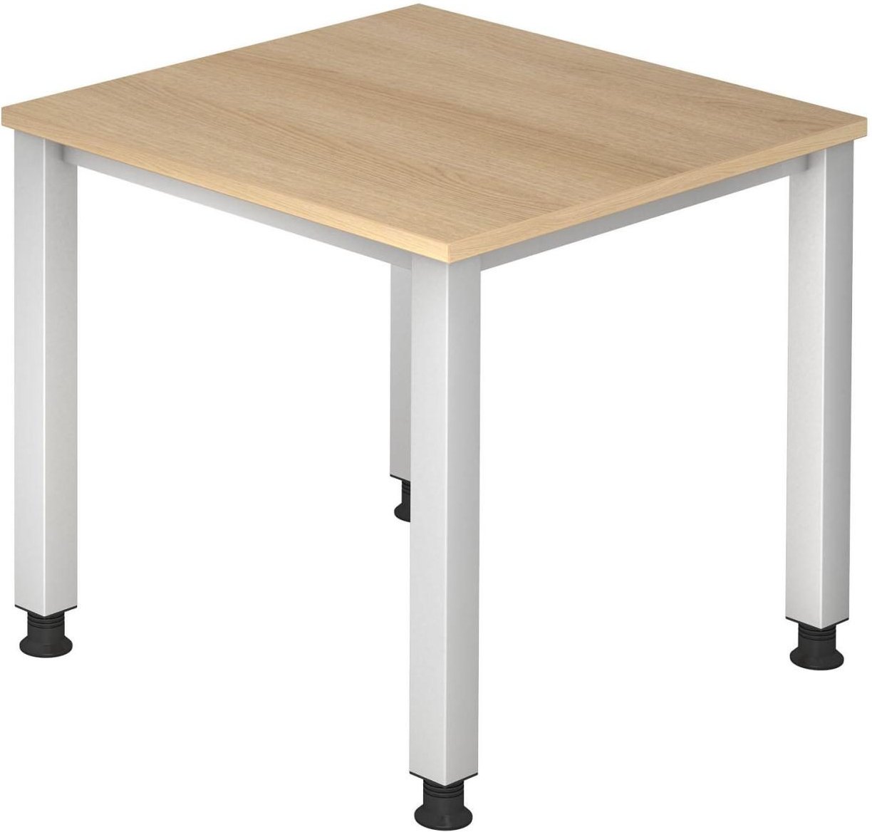 HAMMERBACHER höhenverstellbarer Schreibtisch VQS08/E/S eiche