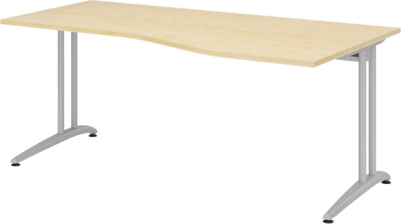 HAMMERBACHER Schreibtisch VBS18/3/S ahorn