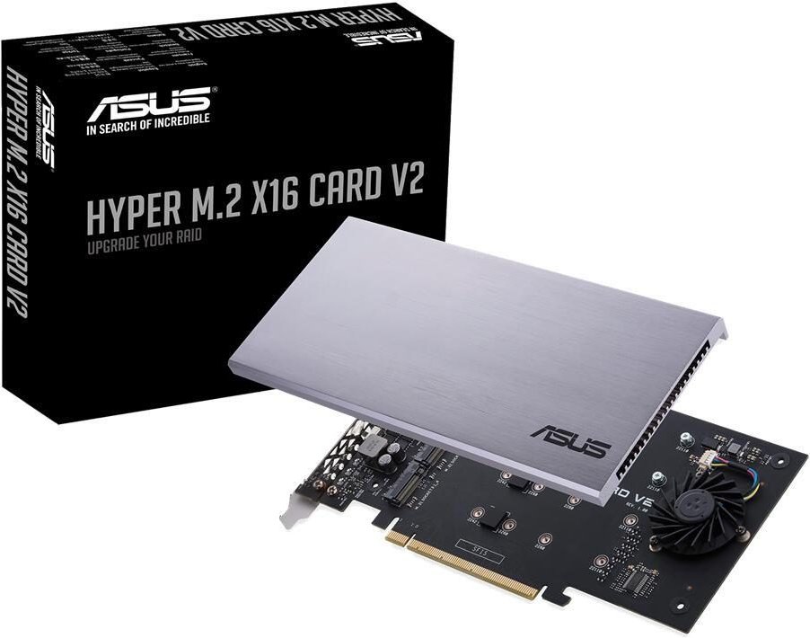ASUS HYPER M.2 X16 CARD V2 Schnittstellenadapter