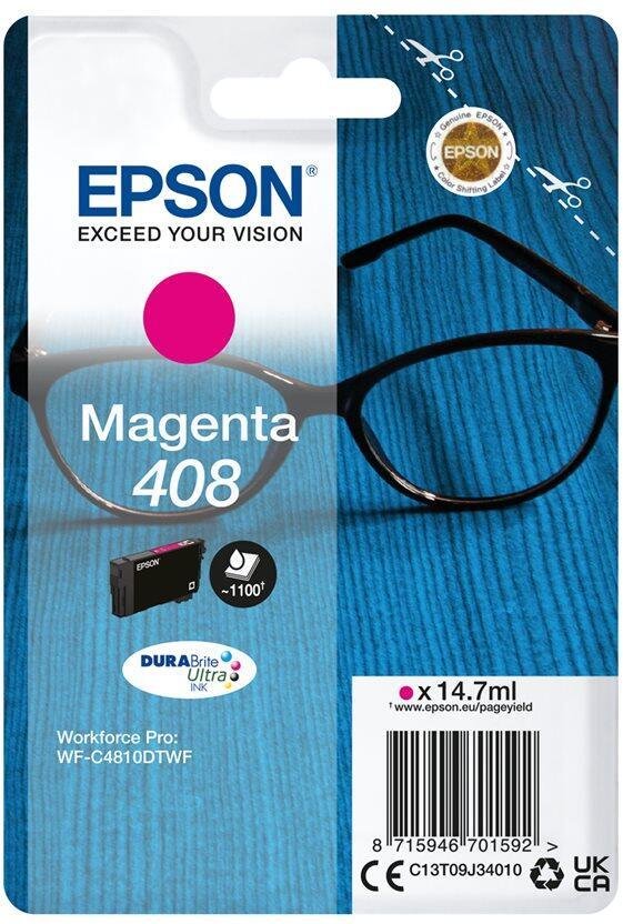 Epson Original 408 Druckerpatrone - magenta (C13T09J34010)