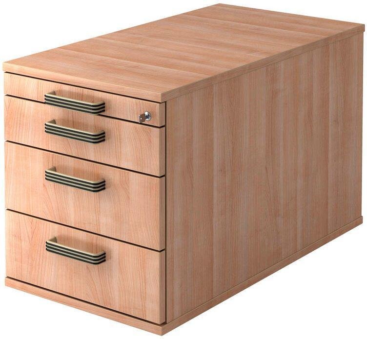 HAMMERBACHER Rollcontainer VTC30/N/N/SG nussbaum