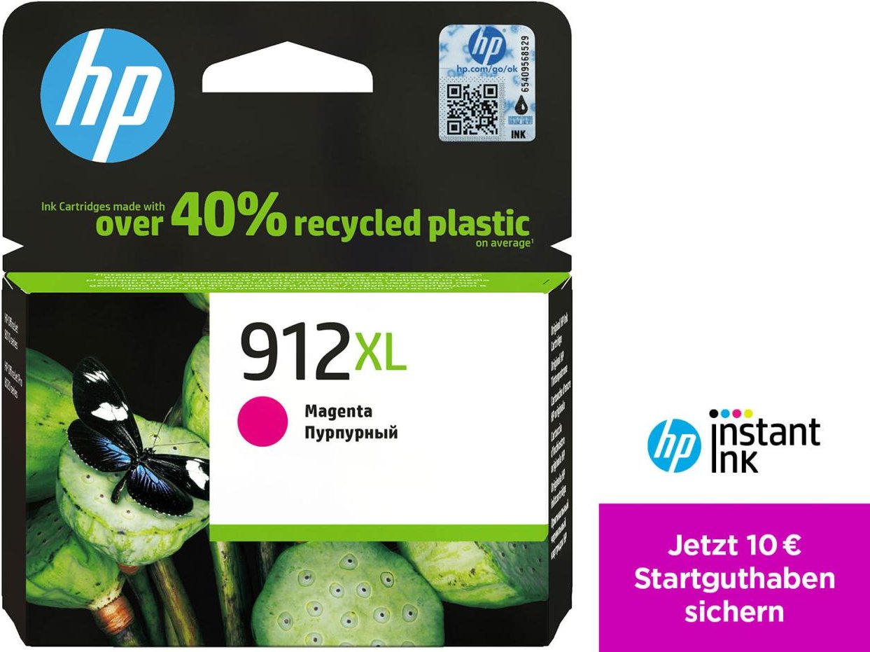 Thumbnail - HP Original 912XL Druckerpatrone - magenta (3YL82AE)