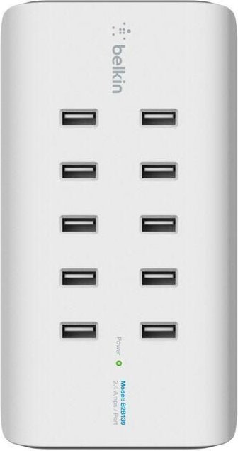 0 Belkin RockStar 10-Port USB-Ladestation