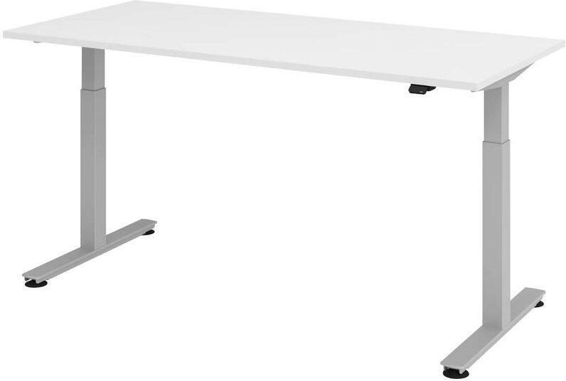 Thumbnail - HAMMERBACHER elektrisch höhenverstellbarer Schreibtisch VXMST19/W/S weiß