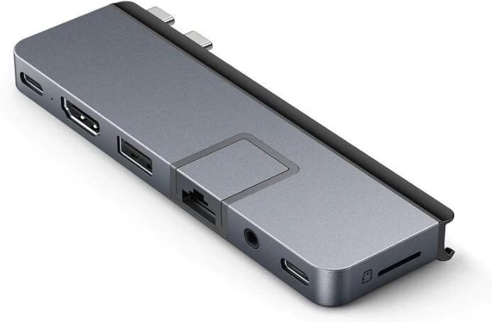 HyperDrive DUO PRO 7-in-2 USB-C Hub - Grau