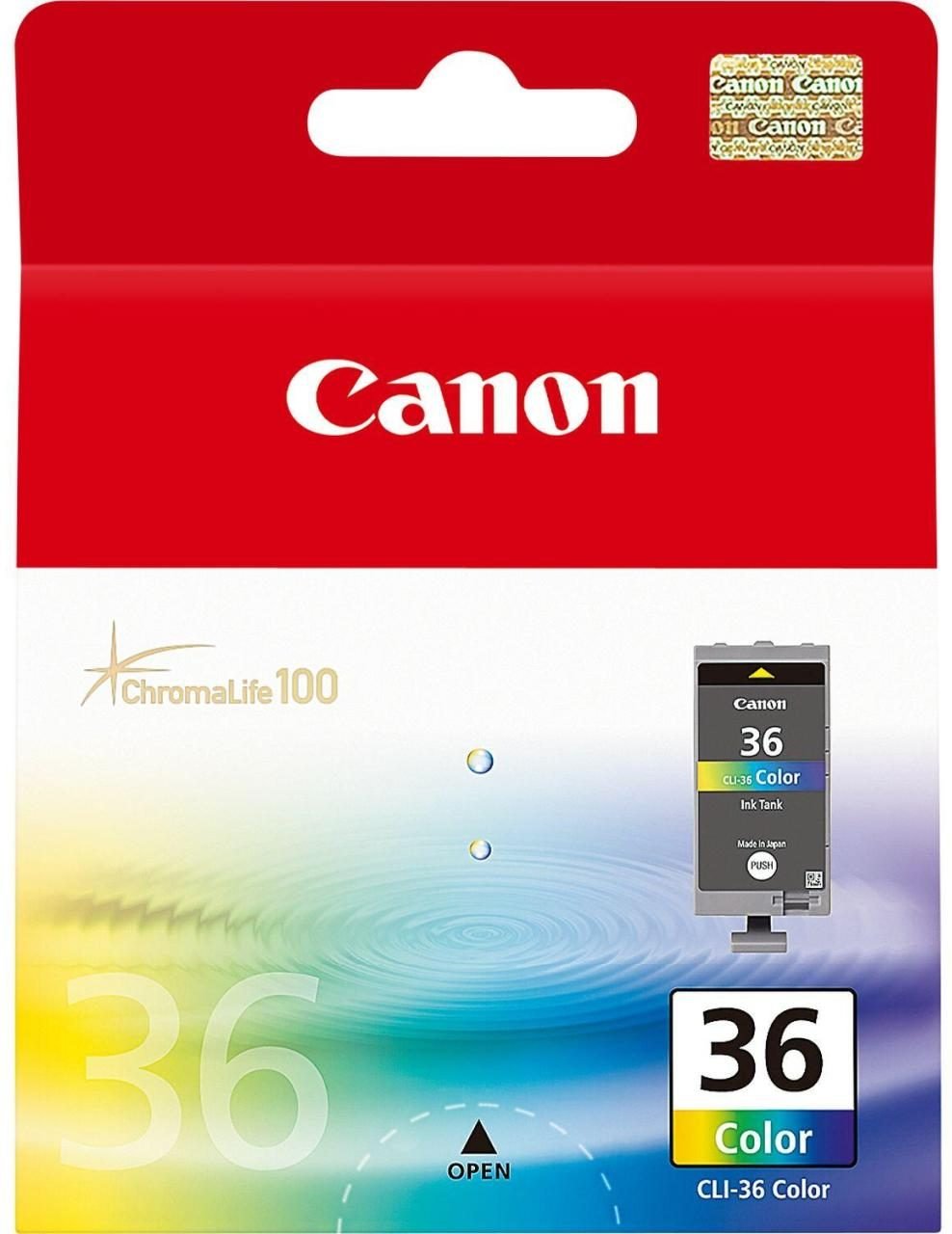 Thumbnail - Canon Original CLI-36 Druckerpatrone - C/M/Y 249 Seiten