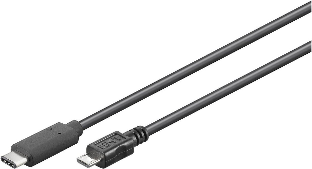 Thumbnail - goobay USB C/Micro B Kabel 67993 1 m