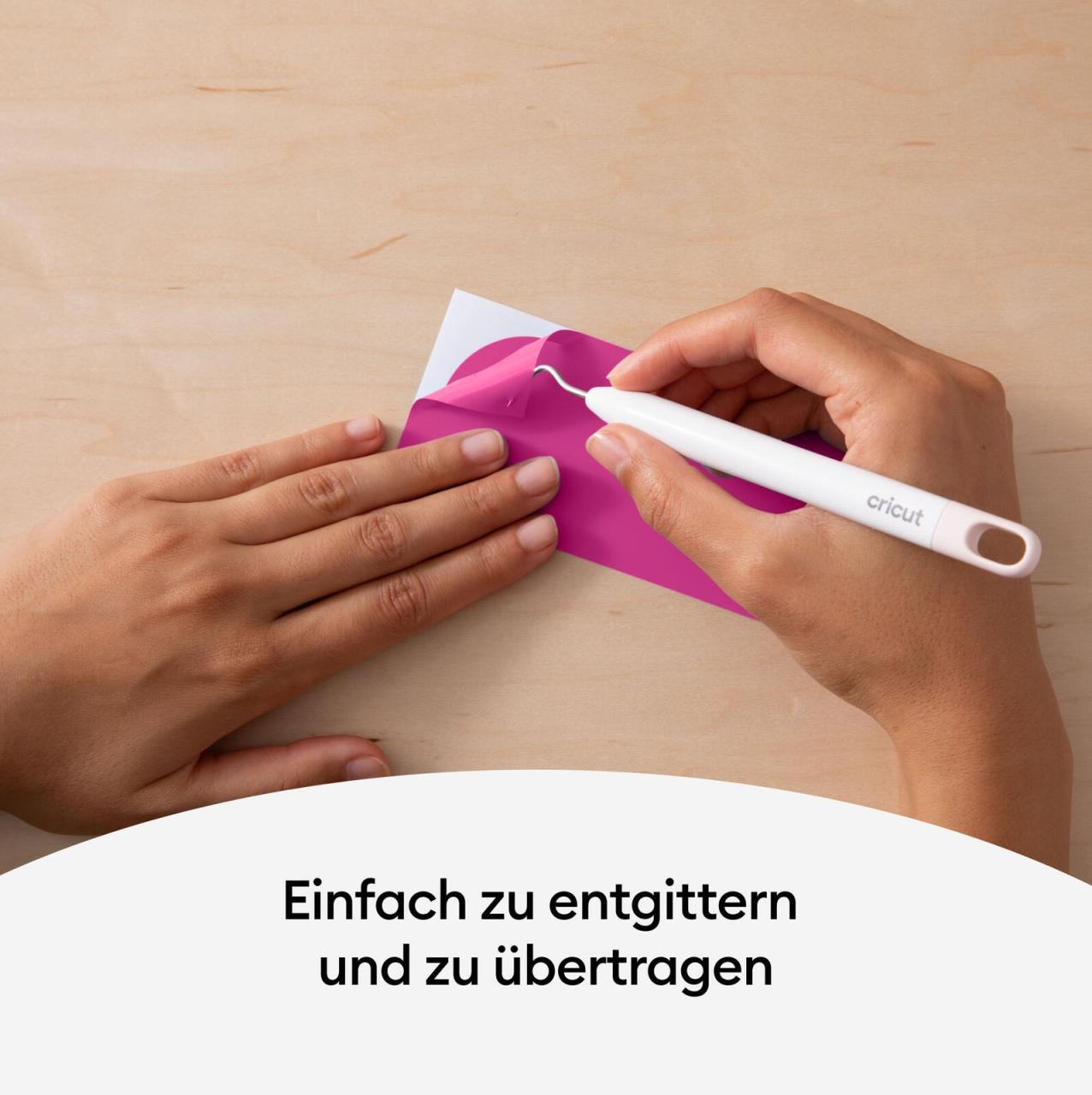 Cricut Farbverändernde Vinylfolie permanent 30.5 cm x 61 cm pink