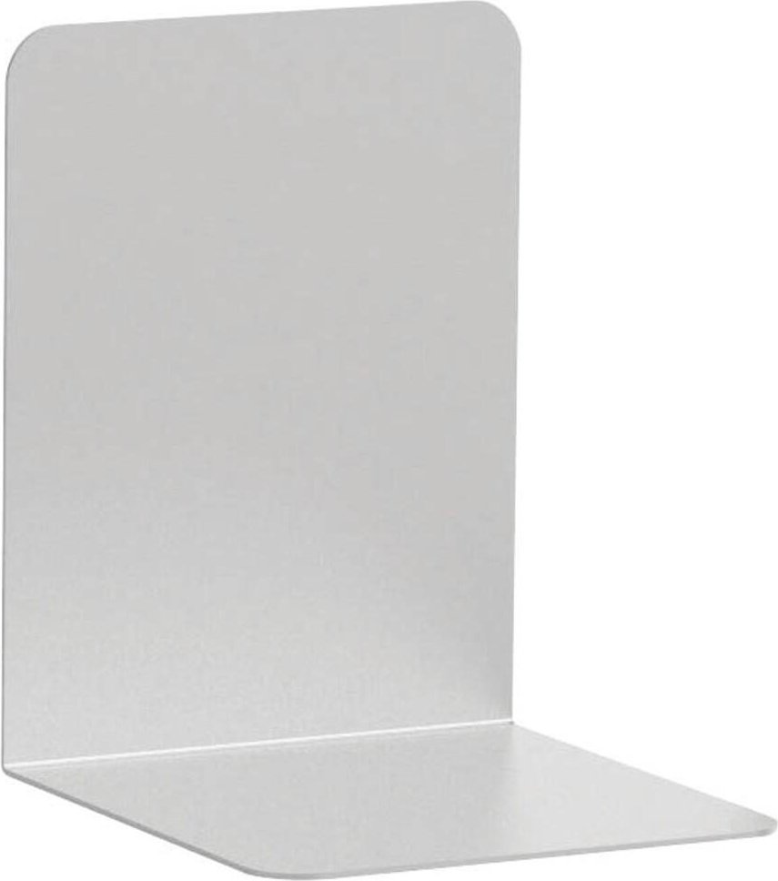 Thumbnail - MAUL Buchstützen silber 10,0 x 10,0 x 13,0 cm - 2 Stück