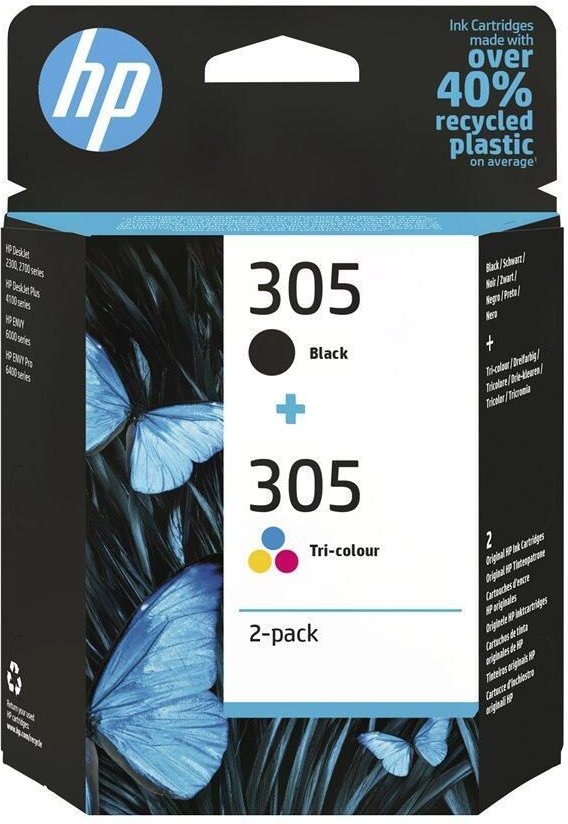 HP Original 305 Druckerpatronen - Multipack (6ZD17AE)