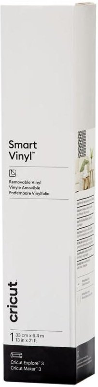 Cricut Vinylfolie wiederablösbar 33 cm x 6.4 m weiß