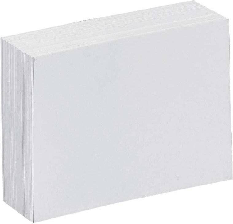Karteikarten DIN A4 blanko weiß